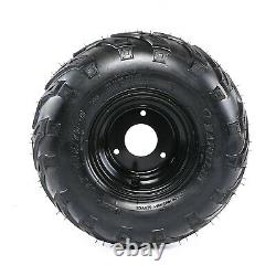 4 Pack 145/70-6 Tyre Rim 3 Bolt Complete Wheels Quad ATV Buggy 4 Wheeler Go kart