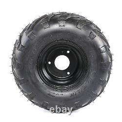 4 Pack 145/70-6 Tyre Rim 3 Bolt Complete Wheels Quad ATV Buggy 4 Wheeler Go kart