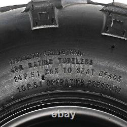 4 Pack 145/70-6 Tyre Rim 3 Bolt Complete Wheels Quad ATV Buggy 4 Wheeler Go kart