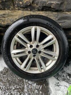 4 X Genuine Jaguar Xf Alloy Wheels 17 Complete Set With Tyres 17x7.5