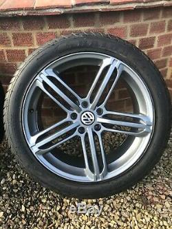 4 x 20 RS6B Style Alloy Wheels complete with tyres fits VW T6, T5 and others