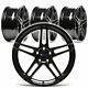 4x Ta Technix Alloy Wheels Rims 8,5 X 19 Inch Et35 Lk5 X 112 Nlb 66,6 Black
