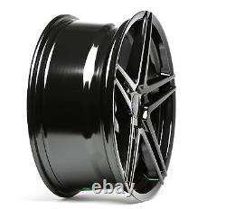 4X TA Technix Alloy Wheels Rims 8,5 X 19 Inch ET35 LK5 X 112 Nlb 66,6 Black