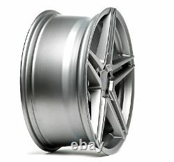 4X TA Technix Alloy Wheels Rims 8,5 X 19 Inch ET35 LK5 X 112 Nlb 66,6 Grey