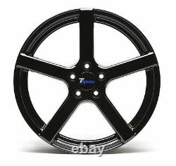 4X TA Technix Alloy Wheels Rims 8,5 X 20 Inch ET40 LK5 X 112 Nlb 66,6 Black