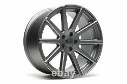 4X TA Technix Alloy Wheels Rims 8,5 X 20 Inch ET40 LK5 X 112 Nlb 66,6 Gray