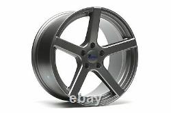 4X TA Technix Alloy Wheels Rims 8,5 X 20 Inch ET40 LK5 X 112 Nlb 66,6 Grey