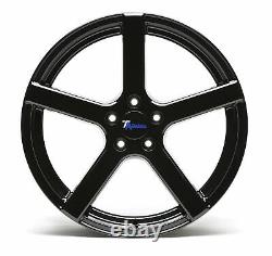 4X TA Technix Alloy Wheels Rims 8,5 X 20 Inch ET45 LK5 X 112 Nlb 66,6 Black