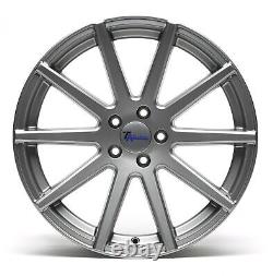 4X TA Technix Alloy Wheels Rims 8,5 X 20 Inch ET45 LK5 X 112 Nlb 66,6 Grey