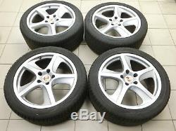 4x complete wheels Aluminum rim 275/40R20 5X130 6.6-6.8mm Cayenne 9PA 955
