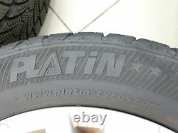 4x complete wheels Aluminum rim winter tires 205/55R16 5X112 5.0-7.1mm Golf Plus