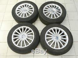 4x complete wheels Aluminum rim winter tires 235/55R17 5X112 4.1-7.8mm Phaeton 3