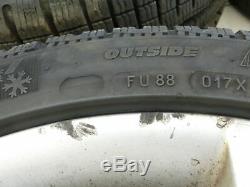 4x complete wheels Aluminum rim winter tires 245/40R18 5X120 5.8-6.2mm 5er E61 5