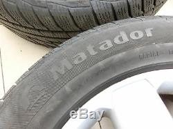 4x complete wheels Aluminum rim winter tires 255/55R18 5X130 6.3-6.6mm Touareg 7