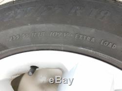 4x complete wheels Aluminum rim winter tires 255/55R18 5X130 6.3-6.6mm Touareg 7