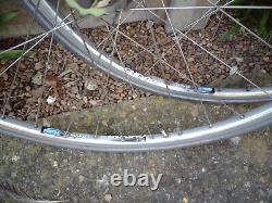 700c FIXIE FLIP PLOP WHEELS, RIGIDA CHRINA RIMS & SYSTEM EX HUBS, SCHWALBE TYRES