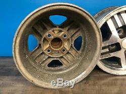 81-85 Mazda RX7 Complete Wheel Set Rim Set of 4 Factory OEM 13x5.5