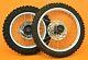 88-91 1990 Cr80 Cr 80 Front Rear Wheels Complete Set Hub Rim Tire Assembly A