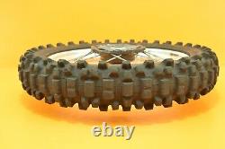 88-91 1990 CR80 CR 80 Front Rear Wheels Complete Set Hub Rim Tire Assembly A
