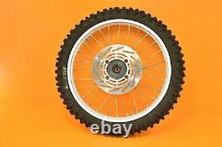 88-91 1990 CR80 CR 80 Front Rear Wheels Complete Set Hub Rim Tire Assembly A