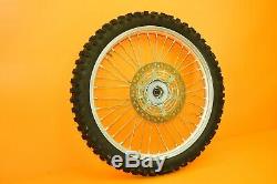 89-95 1995 RM250 RM 250 Front Rear Wheel Complete Set Rim Hub Tire Spokes