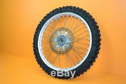 89-98 1993 RMX250 RMX OEM Complete Front Wheel Rim Tire Hub Spokes Rotor 21x1.6