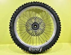 89-98 1994 RMX250 OEM Complete Front Wheel Rim Tire Hub Spokes Rotor 21x1.6