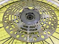 89-98 1994 RMX250 OEM Complete Front Wheel Rim Tire Hub Spokes Rotor 21x1.6