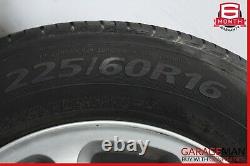 92-94 Mercedes W140 300SE S500 Complete Wheel Tire Rim Set 7.5Jx16H2 ET51 R16