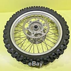 95-96 1996 CR250 CR500 CR 250 Front Rear Wheel Complete Set Rim Hub Spokes Tire