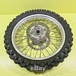 95-96 1996 CR250 CR500 CR 250 Front Rear Wheel Complete Set Rim Hub Spokes Tire