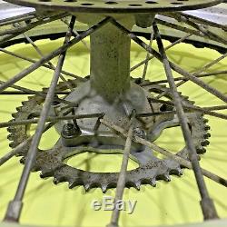 95-96 1996 CR250 CR500 CR 250 Front Rear Wheel Complete Set Rim Hub Spokes Tire