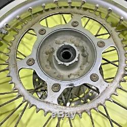 95-96 1996 CR250 CR500 CR 250 Front Rear Wheel Complete Set Rim Hub Spokes Tire