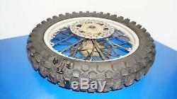 96-07 2000 Rm250 Rm125 Rear Wheel Rim Tire Rotor Assembly Hub Complete