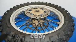 96-07 2000 Rm250 Rm125 Rear Wheel Rim Tire Rotor Assembly Hub Complete
