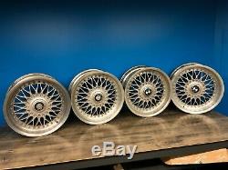 97-03 BMW 525i Complete Set of Wheels 17X8 5x120mm BBS 2 Piece Rims