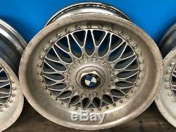 97-03 BMW 525i Complete Set of Wheels 17X8 5x120mm BBS 2 Piece Rims