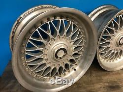 97-03 BMW 525i Complete Set of Wheels 17X8 5x120mm BBS 2 Piece Rims