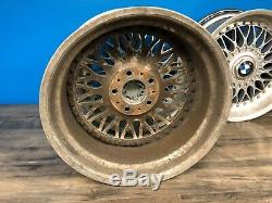 97-03 BMW 525i Complete Set of Wheels 17X8 5x120mm BBS 2 Piece Rims