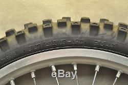 99-01 Yamaha YZ250 YZ 250 Complete Front Rear Wheel Tire Rim Hub Takasago Excel