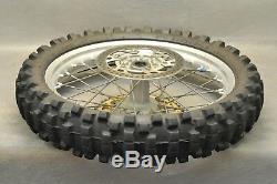 99-01 Yamaha YZ250 YZ 250 Complete Front Rear Wheel Tire Rim Hub Takasago Excel