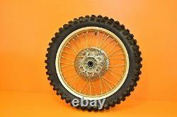 99-02 1999 KX250 KX 250 Front Rear Wheels Complete Set Hub Rim Tire Assembly