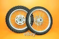 99-02 2001 KX250 KX 250 Front Rear Wheel Complete Set Rim Hub Spokes Tire