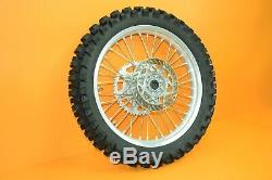 99-02 2001 KX250 KX 250 Front Rear Wheel Complete Set Rim Hub Spokes Tire