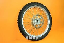 99-02 2001 KX250 KX 250 Front Rear Wheel Complete Set Rim Hub Spokes Tire