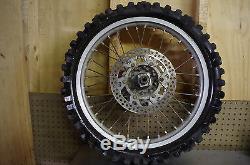 99 Yamaha Yz125 Oem Rear Wheel Rim Tire Assy Complete Yz 125