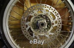 99 Yamaha Yz125 Oem Rear Wheel Rim Tire Assy Complete Yz 125