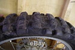 99 Yamaha Yz125 Oem Rear Wheel Rim Tire Assy Complete Yz 125