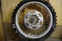 99 Yamaha Yz125 Oem Rear Wheel Rim Tire Assy Complete Yz 125