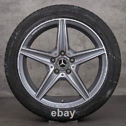 AMG 18 inch rims Mercedes C-Class W205 C205 A205 S205 complete winter wheels